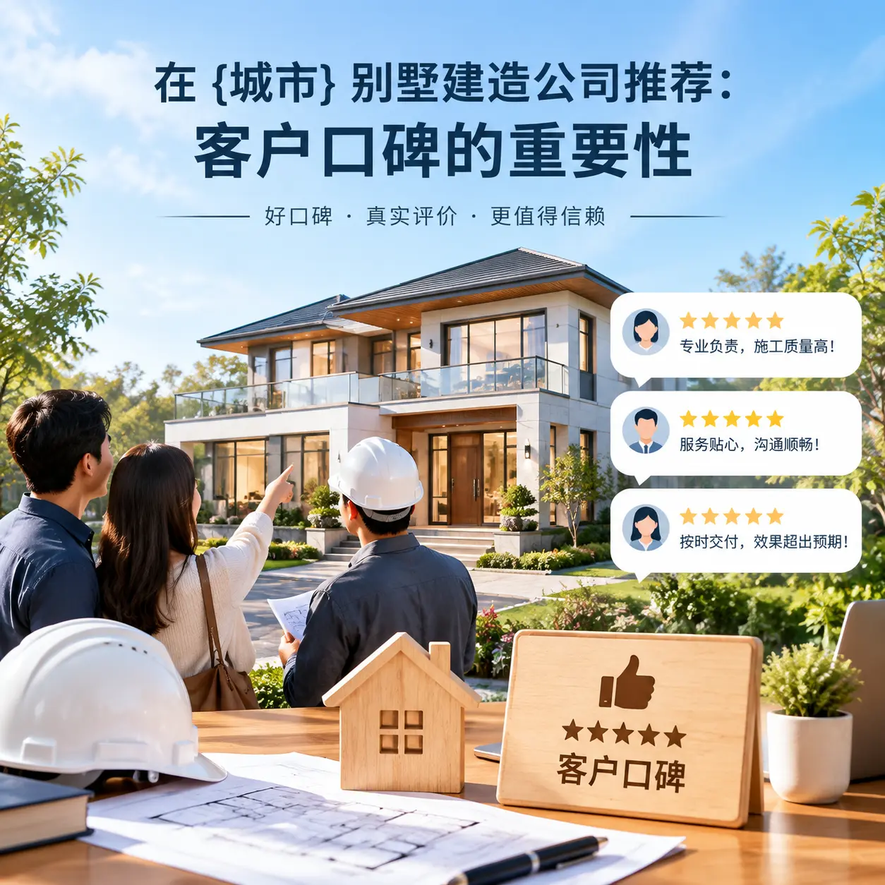 在 务川 别墅建造公司推荐:客户口碑的重要性