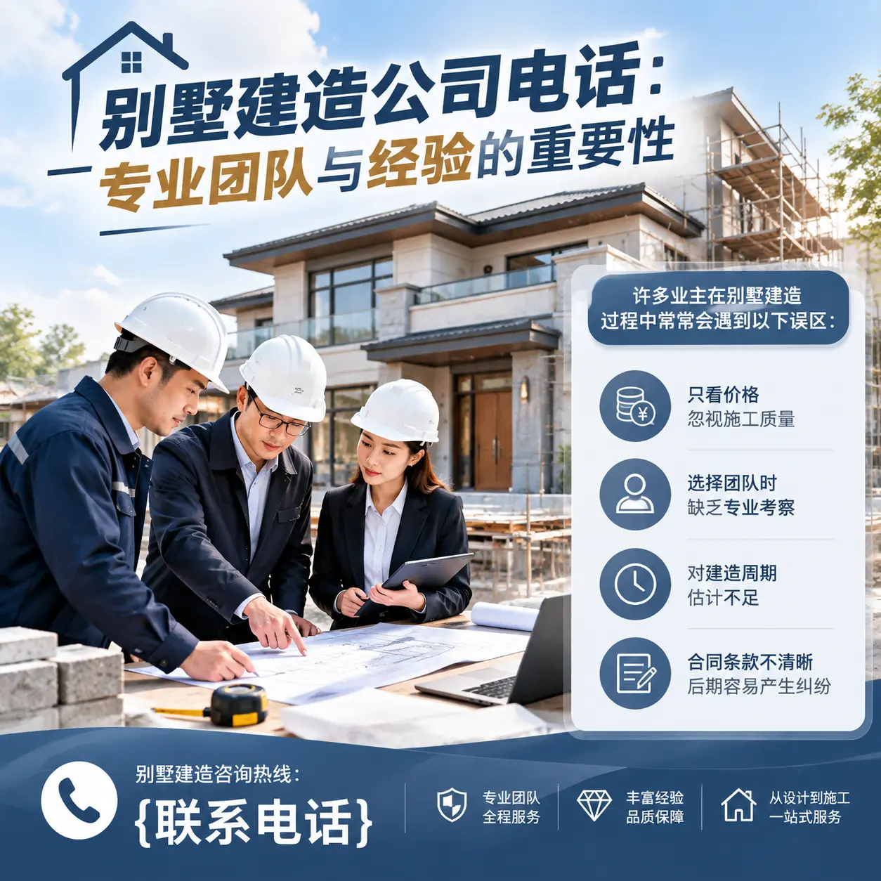 务川别墅建造公司电话：专业团队与经验的重要性