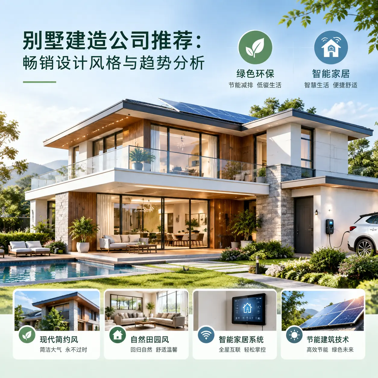 别墅建造公司推荐: 务川 畅销设计风格与趋势分析