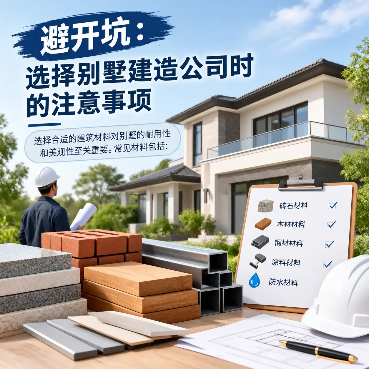 避开坑：选择 务川 别墅建造公司时的注意事项