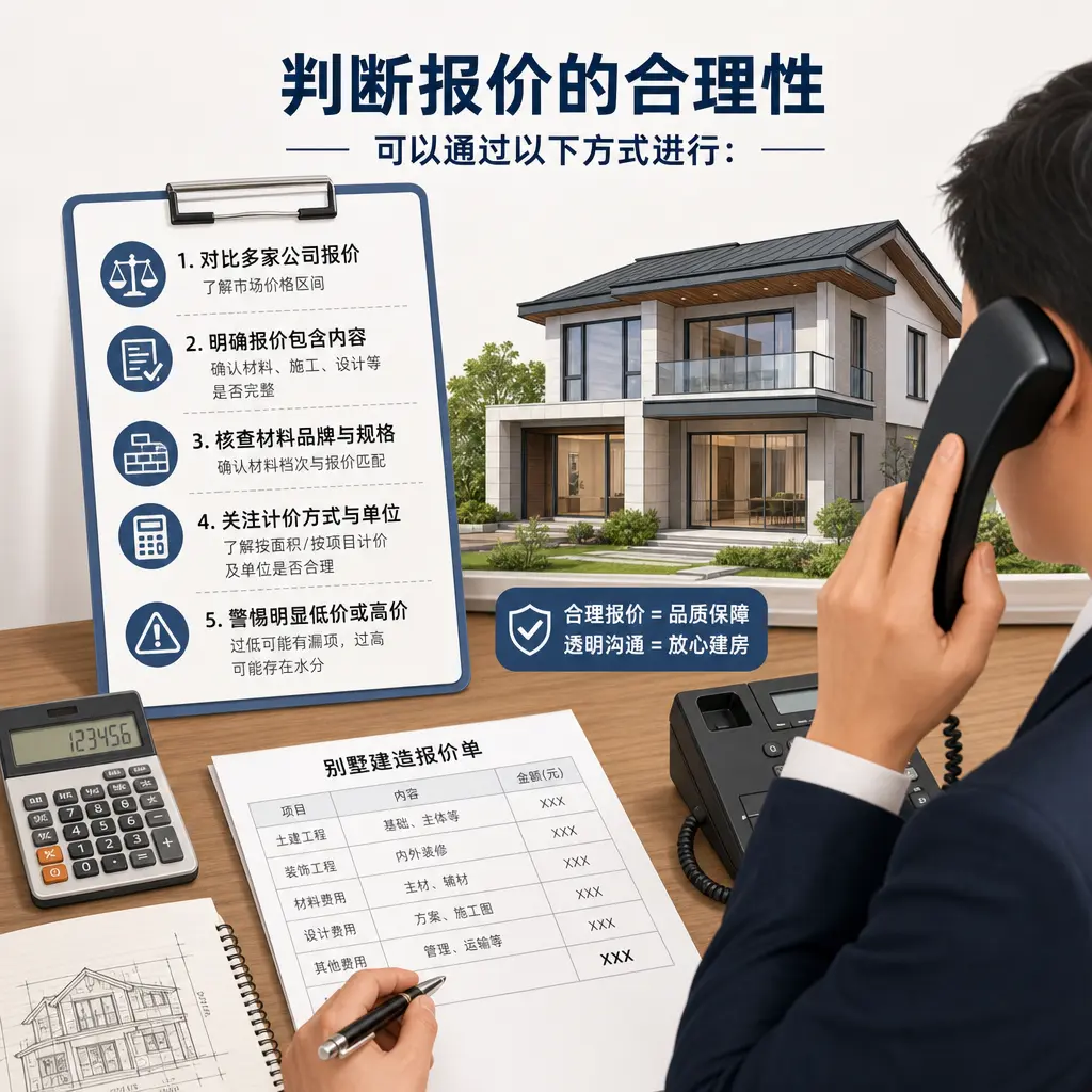 选择务川别墅建造公司时,电话咨询的注意事项