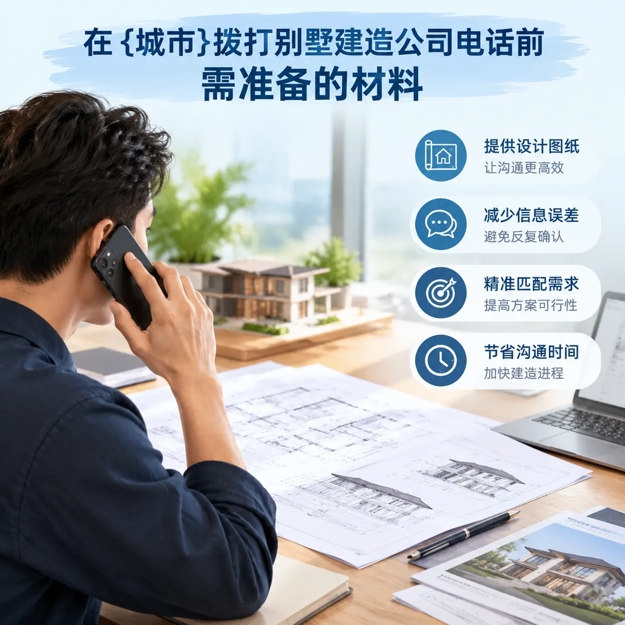 在务川拨打别墅建造公司电话前需准备的材料